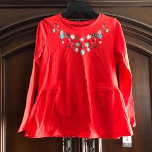 Carters | Kids | Sz 12 | Long Sleeve Top | NWT